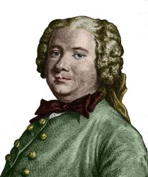 Portrét Pierra Carleta de Chamblain de Marivaux (1688 - 1763), dramatika.