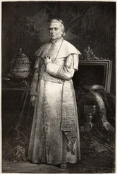 Portrét papeže Pia IX. (Giovanni Maria Mastai Ferretti