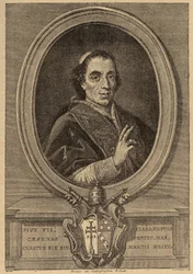 Portrét papeže Pia VII. (1742-1823) (Portrét papeže Pia VII.).