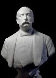 Portrét prezidenta Felixe Faureho (1841-1899) Versailles 19. století, musee du chateau