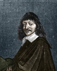 Portrét René Descartes. 1596-1650.