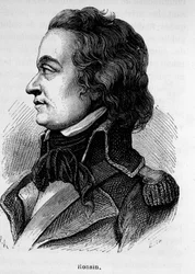 Portrét Ronsina, francouzského spisovatele a generála (1752 - 1794).