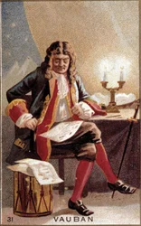 Portrét Sébastiena Le Prestre de Vauban (1633-1707), maršála Francie.