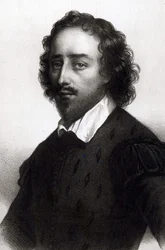 Portrét Williama Shakespeara. anglický dramatický básník (1564 až 1616)