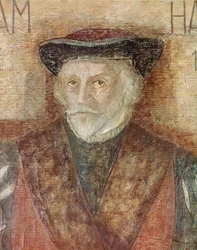 Portrét anglického lékaře Williama Harveyho (malba