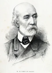 Portrét hraběte de Fallux (1811 - 1886), francouzského politika.