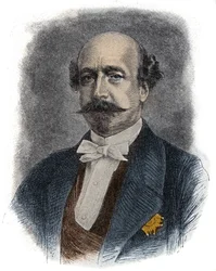 Portrét francouzského finančníka a politika Charlese de Morny, zvaného hrabě de Morny (nebo vévoda) (1811-1865), nevlastního bratra Napoleona III.