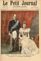 Portréty prince a princezny z Dánska, Frederika VIII (Frederic VIII z Dánska