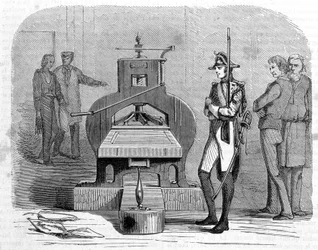 Tisk v roce 1818.