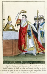 Posvátný Napoleon v roce 1804.