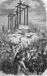 Zemřel Samblancay, který byl v roce 1527 oběšen.