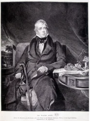 Sir John Walter Scott 1771/1832, anglický spisovatel a básník.