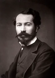 Umělec Edmond-Louis Dupain portrétoval u příležitosti pařížského salonu v roce 1883