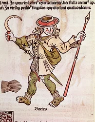 Souhvězdí Bouvierových detailů pochází z „”Poeticon astronomicon”” připisovaného římskému historikovi Hyginovi (Gaius Julius Hyginus) (1. století př. n. l.) (souhvězdí Bootes, z “”Poeticon astronomicon”” připisovaného Hyginovi (1. století př. n. l.) 1482 V