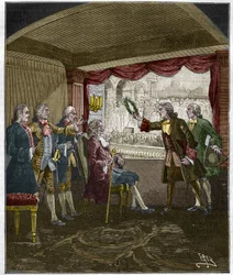 Korunovace Voltaira (François-Marie Arouet)