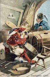 Řemeslo bednáře v roce 1500.