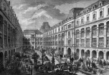 Proměny Paříže za Druhého císařství, Paris Haussmann: Place du Chateau d