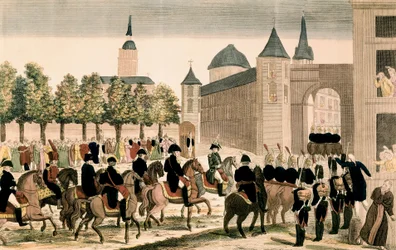 Triumfální vstup Napoleonových vojsk do Madridu, 4. prosince 1808