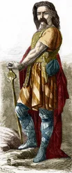 Vercingetorix (asi 72-46 př. n. l.), galský náčelník.