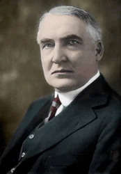 Warren Gamaliel Harding (1865-1923), 29. prezident Spojených států.