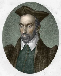 portrét Etienna Pasquiera. Francouzský právník, humanista a historik (1529 až 1615).