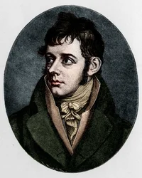 portrét Friedricha Daniela Ernsta Schleiermachera. 1768 - 1834. Protestantský teolog a německý filozof.