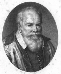 portrét Pierra Jeannina řekl prezident Jeannin Magistrát a francouzský politik (1540 až 1622).