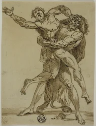 Herkules a Antaeus