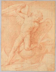 Kresba, Amor, 1650-1700