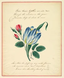 Blahopřání, "Odtud budeme společně milovat...", asi 1819