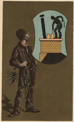 Anonymní chromolitografie, konec 19. století.