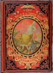 Obálka knihy „“La Bouille de la comtesse Berthe”” od Alexandra Dumase, sbírka Hetzel.