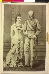 František Josef I. a Alžběta Rakouská