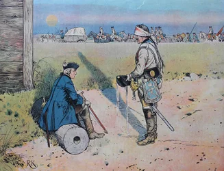 Fridrich Veliký, Fridrich II. 1712-1786 večer 18. června 1757 v Kolíně, historické