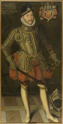 Le duc Adolphe de Holstein Gottorp - Portrét vévody Adolfa z Holštýnska-Gottorpu (1526-1586), Anonym . Olej na plátně
