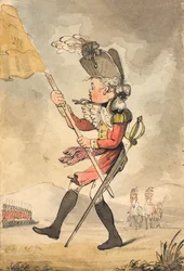 ?O La! O La! drahý sladký vítr, ale dokud neprojdu kolem generála?, 1796.