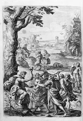 Ovidius (Ovidius) - ilustrace ke knize 15 - (P. Ovidiovy Metamorfózy noci