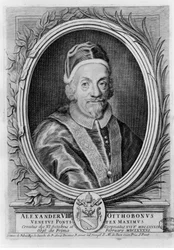 Papež Alexandr VIII. (1610 - 1691).