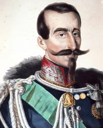 Portrét Alfonsa Ferrera, markýze de La Marmora (1804-1878), italský generál a politik