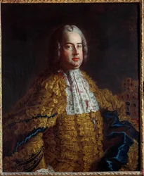 Portrét Francoise III. (1708-1765) Nevěsta Marie Terezie Rakouské Anonymní obraz z 18. století Nancy, Musee historique lorrain - Portrét Františka III. (1708-1765), manžela Marie Terezie Rakouské. Anonymní obraz - 18. století. Ahoj