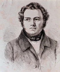 Portrét Franze Schuberta (rytina)