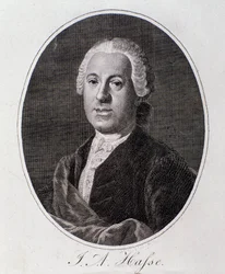 Portrét Johanna Adolfa Hasse (rytina)