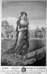 Portrét Marie Louise, arcivévodkyně rakouské, manželky Napoleona I.