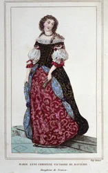 Portrét Marie - Anny - Kristýny Bavorské. Mnichov