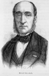 Portrét Michela Chevaliera (1806-1879), francouzského politika a ekonoma.