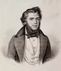 Portrét Michele Rapetti (rytina