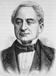 Portrét Schneidera. Rytina z konce 19. století v „Histoire de France““ od H. Martina.