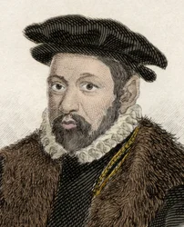 Portrét sira Nicholase Bacona (1510-1579), anglického politika a právníka.