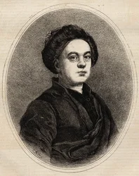 Portrét Williama Hogartha (1697 až 1764), anglického malíře a rytce.