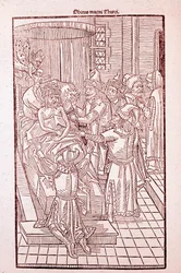 Pravděpodobně sultán Mehmed II v roce 1481 (rytina
